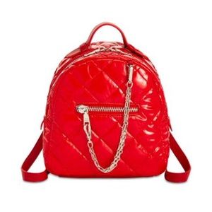 Steve Madden red backpack